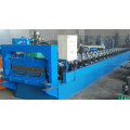 Highway guard rail forming machine